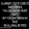 عکس illuminati song - Anonymous (Lyrics on screen)