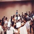 عکس صمد برقی ارکستر صبا مشهد ویولن ایرانی