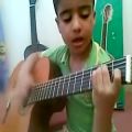 عکس آریان علوی ؛ خواننده و گیتاریست 6 ساله ؛ از دست ندید!!!