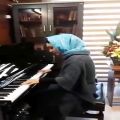 عکس آرزوپرگالی و همنوازی زیبای پیانو با انوشیروان روحانی