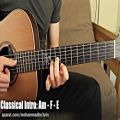 عکس Believer by Imagine Dragons Acoustic Guitar Lesson Fingerstyle Chord Melody