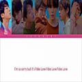 عکس BTS (방탄소년단) - FAKE LOVE [Color Coded Lyrics Han|Rom|Eng]