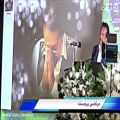 عکس سخنرانی مرتضی برجسته در مراسم بزرگداشت ناصر چشم آذر در لس آنجلس