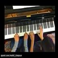 عکس دوئت پیانو سرود ملی ای ایران (EY IRAN) آموزش پیانو