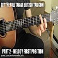 عکس #2 Greensleeves Acoustic Guitar Lesson [TAB] Fingerstyle Cover