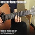 عکس Greensleeves Acoustic Guitar Lesson [TAB] Fingerstyle Cover