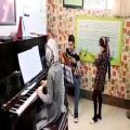 عکس نازنین حسینی منجزی نوازنگی پیانو هنرجویان آموزشگاه نیواک شاهین شهر اصفهان