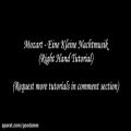 عکس Mozart - Eine Kleine Nachtmusik [Easiest Piano Tutorial - Right Hand ONLY] (Synthesia)