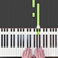 عکس Alan Walker - Faded - VERY EASY Piano Tutorial SLOW - How To Play (Synthesia)