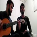 عکس اجرای اهنگ ای دل بابک جهانبخش با گیتار
