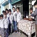 عکس اجرای سنتور در مدرسه بیست و دوم بهمن