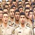 عکس اجرای سرود توسط گروه موزیک ارتش در دیدار با رهبر انقلاب
