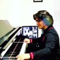 عکس تکنوازی پیانو قطعه گل رویایی سامان احتشامی