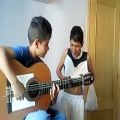 عکس گیتار فلامینکو فوق العاده دو بچه:D