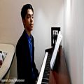 عکس ایلک محبت نوازندگی پیانو توسط امیرحسین احمدیان