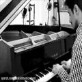 عکس اجرای پیانو استاد رضا حجت زاده، نوازنده و مدرس پیانو