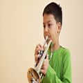 عکس 9 year old trumpet kid, triple tonguing