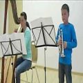 عکس 8 year old trumpet kid playing Clarke (Trailer)