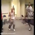 عکس ویدیو طنز از رقصیدن خنده دار امینم
