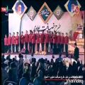 عکس اجرای زنده گروه سرود زهرائیون از شبکه سراسری امید