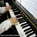 عکس پیانو نوازی آهنگ بگذر ز من ای آشنا عارف (Piano - Bogzar ze man) آموزش پیانو