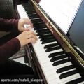 عکس پیانو نوازی آهنگ الهه ناز استاد بنان (Piano - Elaheye Naz-Banan) آموزش پیانو