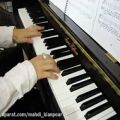 عکس پیانو نوازی آهنگ شبح (Piano - Ghost) آموزش پیانو