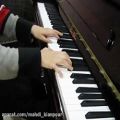 عکس پیانو نوازی آهنگ غلبه از دیوید نویو (David Nevue - Piano Overcome) آموزش پیانو
