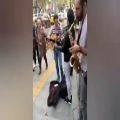 عکس اجرای بسیار زیبای خیابانی نوازندگان هنرمند رو از دست ندین