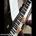 عکس پیانو نوازی آهنگ محلی دختر بویر احمدی (Piano-Dokhtare Boyer Ahmadi) آموزش پیانو