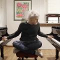 عکس اجرای شنیدنی ترین نوازندگی با دو پیانو