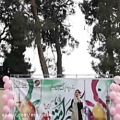 عکس اجرای زنده شعرخوانی شاعر معاصر خانم مهرنازرسولی