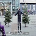 عکس من مسلمان هستم نه تروریست Im A Muslim Not Terrorist