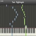 عکس اموزش پیانو اهنگ Nightingale از یانی خیلی جالبه