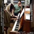 عکس پیانو نوازی قطعه Love story توسط هنرجوی عباس عبداللهی مدرس پیانو