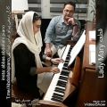 عکس پیانو نوازی قطعه Lady mary توسط هنرجوی عباس عبداللهی مدرس پیانو