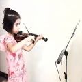 عکس violin hungarian dance no.5 تکنوازی ویولن نگار 6 ساله