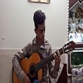 عکس اجرای اهنگ اگه به تو نمیرسم از حمید عسکری با گیتار