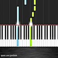 عکس Beethoven - Ode To Joy - EASY Piano Tutorial by PlutaX - Synthesia
