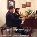 عکس پیانو ،سوغاتی خانم هایده ،پیانیست غزال آخوندزاده