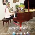 عکس پیانو رقص بهار پیانیست غزال آخوندزاده