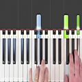 عکس Queen - Bohemian Rhapsody - Piano Tutorial Easy SLOW - How To Play (Synthesia)