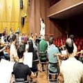 عکس تمرین ارکستر سمفونیک تهران با رهبر میهمان بابک کاظمی