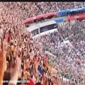عکس پخش اهنگ bts در جام جهانی
