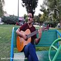 عکس اجرای آهنگ طعنه (گریه های تو) از حمید عسکری با گیتار