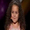 عکس اجرای پرشور دختر ۵ ساله در برنامه استعدادیابی آمریکا