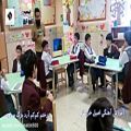 عکس آموزش آهنگ خراسانی به دانش آموزان مجمتع شهید مهدوی