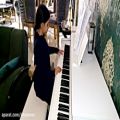 عکس نازنین مریم نوازندگی پیانو توسط نیکی شینی پور