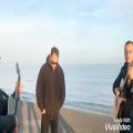 عکس اجرای زنده ترانه بن بست با صدای فرهاد خلیل پور در سواحل دریای خزر