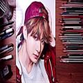 عکس BTS : JungKook - colored pencil drawing